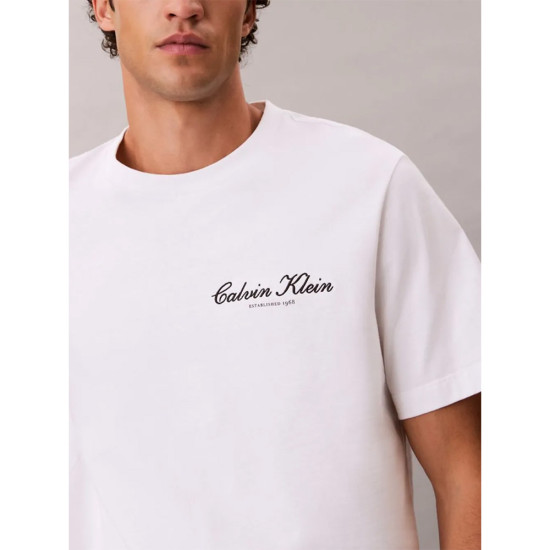 Calvin Klein Ανδρική κοντομάνικη μπλούζα Embroidered Logo T-shirt